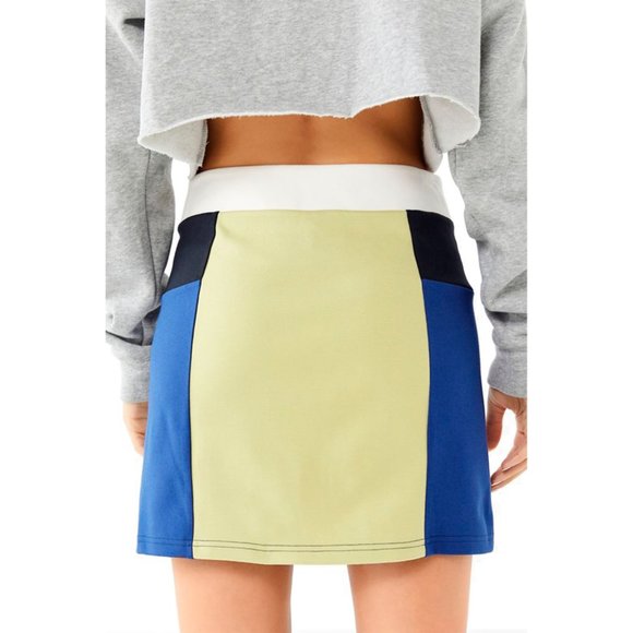 NWOT UO Vida Colorblock Mini Skirt - Picture 3 of 7
